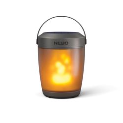 NEBO Black/Yellow LED Solar Lantern