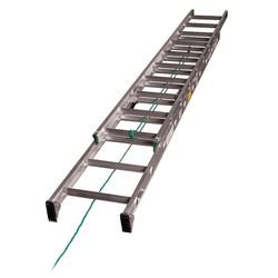 Werner 40 ft. H Aluminum Extension Ladder Type II 225 lb. cap.