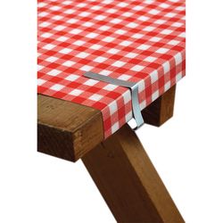 Coghlan's Red/White Tablecloth 72 in. W X 54 in. L 1 pk