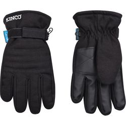 Kinco AquaNOT M Duck Fabric Cold Weather Black Ski Gloves