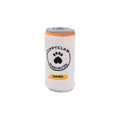 ZippyPaws Squeakie Can For Dog White Plush Zippy Claw Dog Toy Large 1 pk