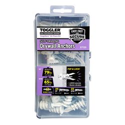 Toggler 5/8 in. D X 1-5/8 in. L Nylon Phillips Head Drywall Anchors 50 pc