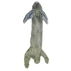 Spot Skinneeez For Dog Gray Plush Rabbit Dog Toy Medium 1 pk
