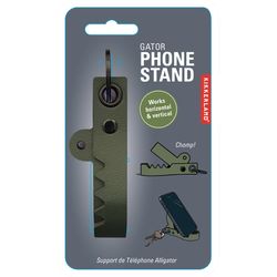 Kikkerland Green Gator Cell Phone Holder For All Mobile Devices