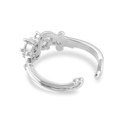 Montana Silversmiths Women's Arctic Ember Crystal Ring