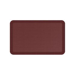 Gel Pro 20 in. W X 32 in. L Burgundy Polyurethane Accent Rug