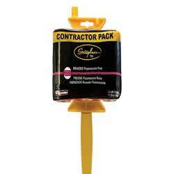 Stringliner PRO Mason's Line and Reel Contractor Pack 250 ft. Fluorescent Pink Fine Braided Line