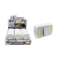 Diamond Visions Manual Battery Powered Mini Dual COB Night Light w/Switch
