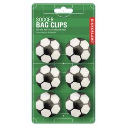 Kikkerland Plastic/Silicone Bag Clips