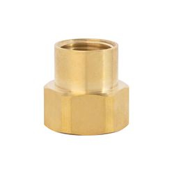 Ace 3/4 in. FHT x 1/2 in. FPT in. Brass Threaded Female Hose Adapter