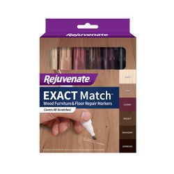Rejuvenate Assorted Medium Tip Wood and Furniture Repair Markers 6 pk