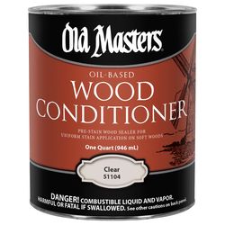 Old Masters Clear Oil-Based Wood Conditioner 1 qt