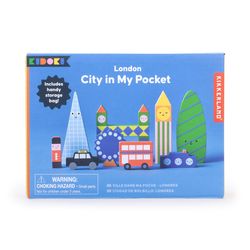 Kikkerland Kidoki London City in My Pocket Multicolored 9 pc