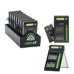 LitezAll 160 lm Black LED Work Light