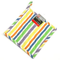 Chef Craft Striped Cotton Pot Holder