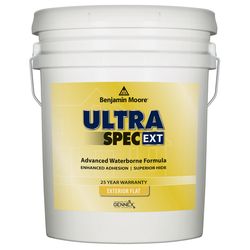 Benjamin Moore Ultra Spec Flat Base 3 Paint Exterior 5 gal