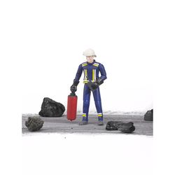 Bruder Bworld Fireman Toy Multicolored