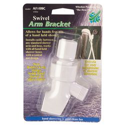 Whedon White ABS Shower Arm Mount