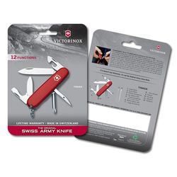 Victorinox Tinker Red 420 HC Stainless Steel 3-4 in. Multi-Function Knife