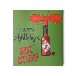 Two Left Feet Hot Stuff Birthday Greeting Card
