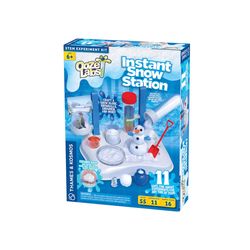 Thames & Kosmos Ooze Labs Instant Snow Station Toy Multicolored 55 pc