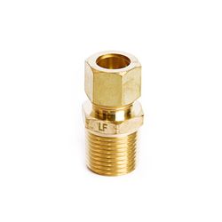 ATC 1/2 in. Compression X 1/2 in. D Male Brass Connector