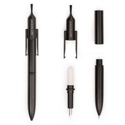 Kikkerland Black Retractable Pen 1 pk