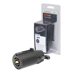 CURT 7 Way RV Blade Connector Plug 3.63 in.
