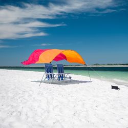 Shibumi Polyester Mini Beach Shelter 6 ft. H X 10 ft. W X 7.5 ft. L