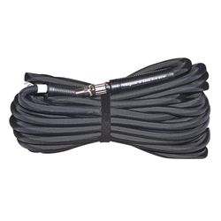 Work Hose 100 ft. L X 3/8 in. D Flexible Air Hose Black
