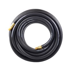 CRAFTSMAN 50 ft. L X 3/8 in. D Rubber Air Hose 300 psi Black
