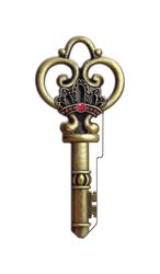 Lucky Line Skeleton House Key Blank Double For Kwikset KW1/11 Multicolored