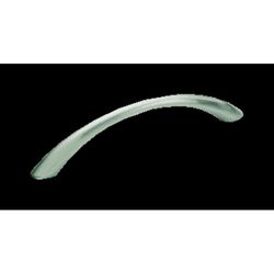 Amerock Contemporary Arch Cabinet Pull 3-3/4 in. Satin Nickel Silver 10 pk