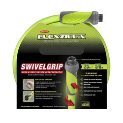Legacy Flexzilla SwivelGrip 5/8 in. D X 25 ft. L Heavy Duty Premium Grade Garden Hose