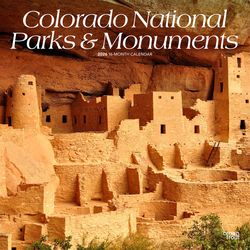 BrownTrout Publishers 2026 Square Flap .10 in. H X 12 in. L Multicolored Paper Colorado National Par