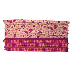 Karma Split Floral Headband Peach One Size Fits Most
