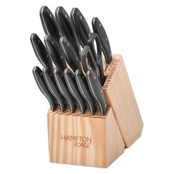 Hampton Forge Rochester Stainless Steel Kitchen Cutlery Set 15 pc