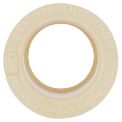 Charlotte Pipe FlowGuard 1 in. Spigot X 3/4 in. D Socket CPVC Reducing Bushing