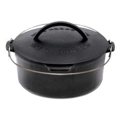 Big Green Egg Cast Iron Dutch Oven 5.5 qt 1 pk