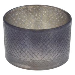 Karma Charcoal Straight Diamond Votive Candles