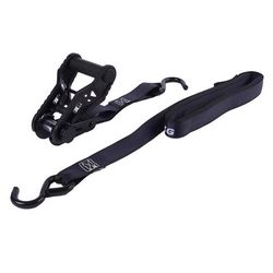 Keeper Extreme Webbing 1 in. W X 14 ft. L Black Ratchet Tie Down 500 lb 2 pk