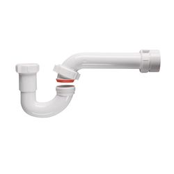 Keeney 1-1/2 in. Slip in. X 1-1/2 in. D Slip PVC 1-1/4 in. P-Trap 1 pk