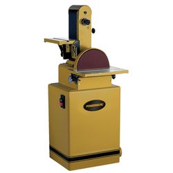 Powermatic 14 amps 7.5 in. W X 13.25 in. L Corded Bench Top Belt and Disc Sander Tool Only