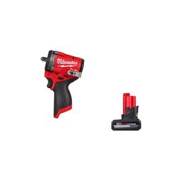 M12 1/2 in High Torque Impact Wrench w 5.0Ah Battery Pack