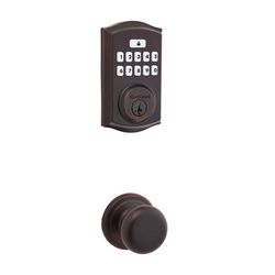 Kwikset SmartCode Venetian Bronze Metal Electronic Touch Pad Deadbolt