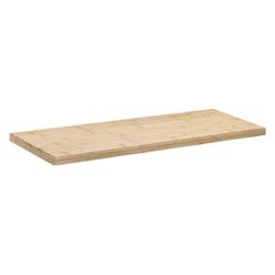 Dolle Lite 0.71 in. H X 23.6 in. W X 7.9 in. D Natural Bamboo Shelf Board