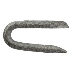 Grip-Rite No. 9 X 1/4 in. W X 1-1/4 in. L Hot-Dipped Galvanized Steel Fence Staples 9 Ga. 87 pk 1 lb