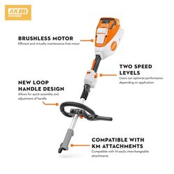STIHL KMA 80 R Battery Multitool Power Head Kit (Battery & Charger)