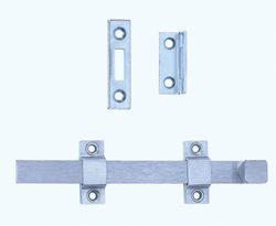 Tell Satin Chrome Steel Surface Bolt