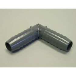 Campbell Schedule 40, 80, 120 1-1/2 in. Barb X 1-1/2 in. D Barb PVC Elbow 10 pk